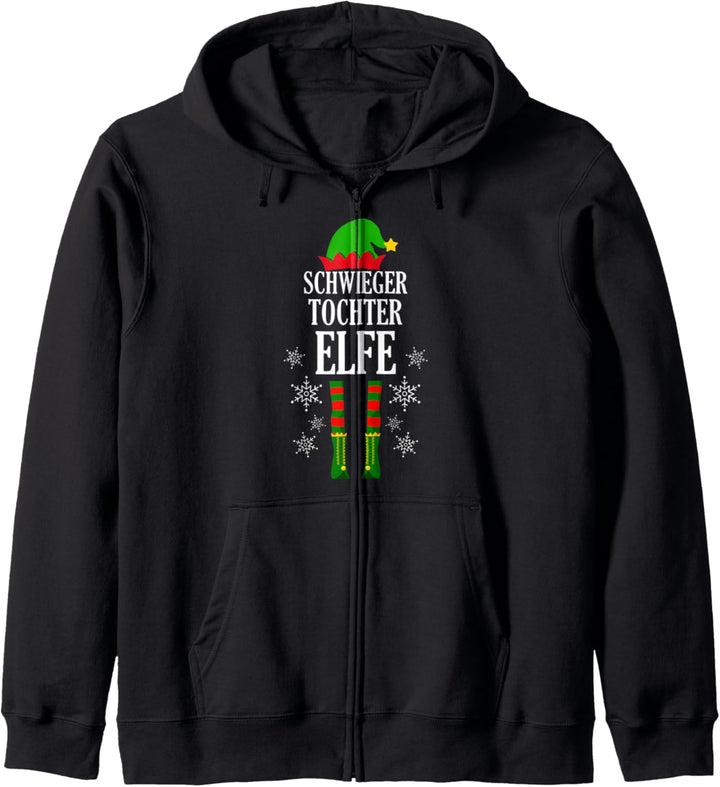 Schwiegertochter Elfe Elfen Weihnachtselfin Weihnachten Kapuzenjacke