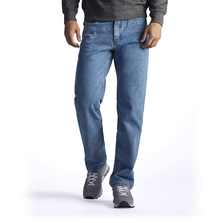Lee Big & Tall Extreme Motion Athletic Taper Jeans für Herren 30W / 30L Blau, 30W / 30L Blau