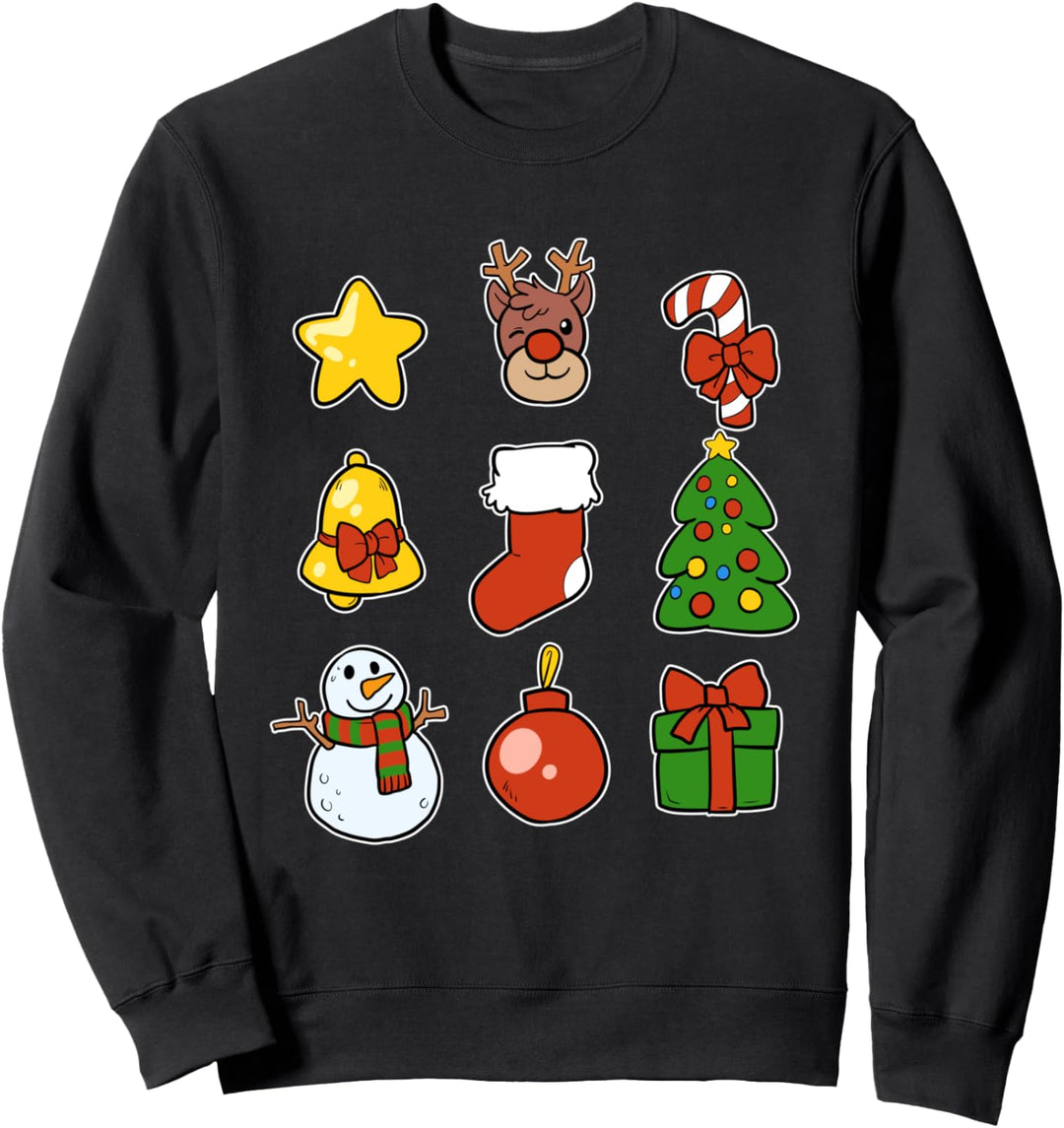 Advent Heilig Abend Santa Klaus Weihnachten Christkind Sweatshirt