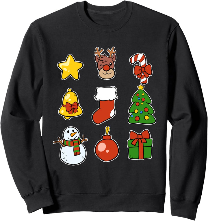 Advent Heilig Abend Santa Klaus Weihnachten Christkind Sweatshirt