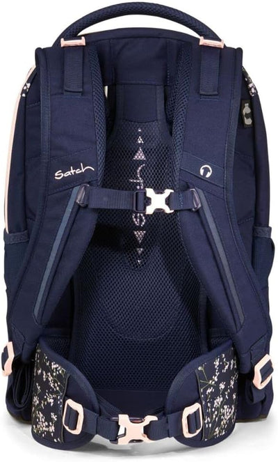 satch Pack Schulrucksack Set 2tlg. mit Schlamperbox Bloomy