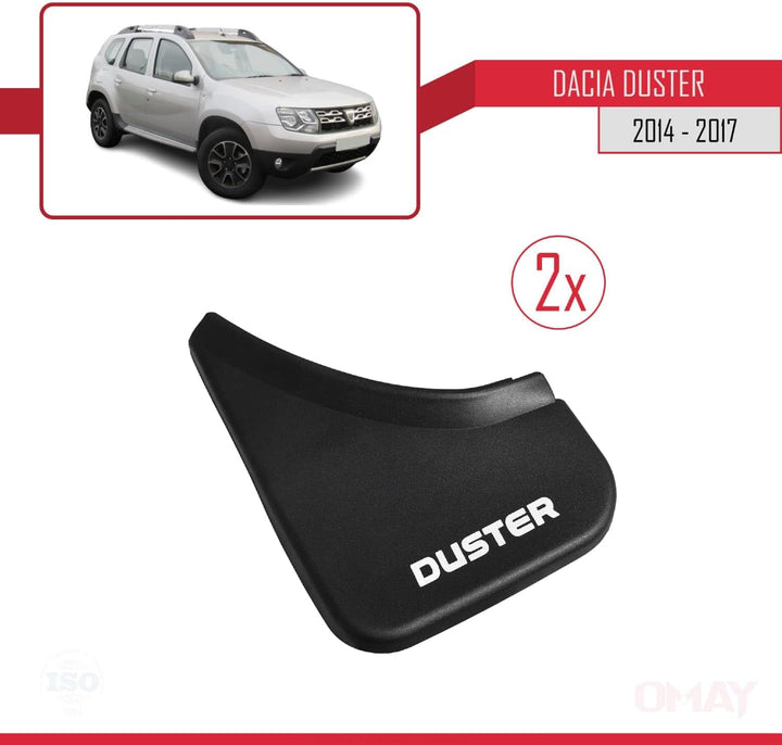 RE&AR Tuning Kompatibel mit Dacia Duster (HS) Post-Facelift 2014-2017 Auto Kotflügel Vorne Hinten Sa