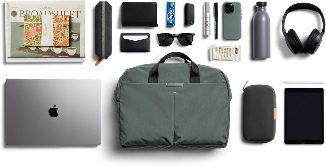 Bellroy Tokyo Arbeitstasche (20 l Laptop-Kuriertasche) Everglade, Everglade