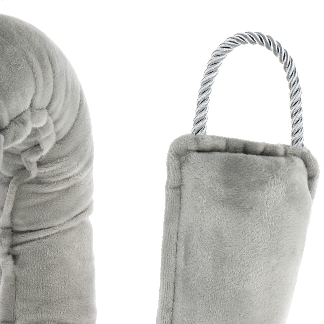 COM-FOUR® Zugluftstopper, extra Schwerer Windstopper MTI Kordel, effektiver Luftzugstopper, Gute Abd