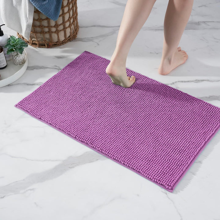 Decomira Badematte rutschfest | Als Badteppich Set kombinierbar | Badezimmer-Teppich Bad-Vorleger wa