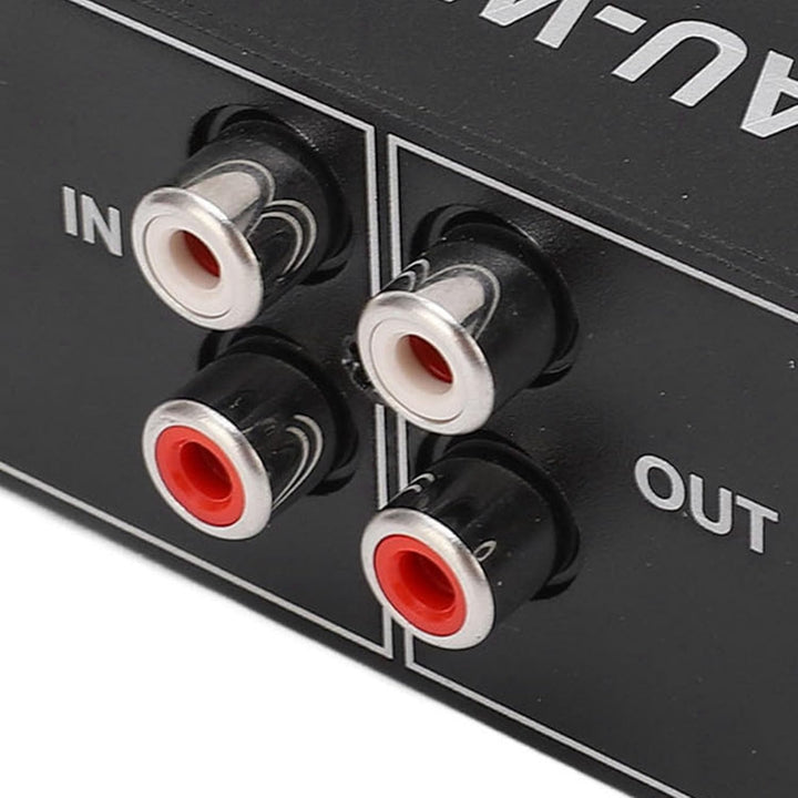 Mini-Stereo-Vorverstärker Kopfhörerverstärker Lautstärkeregler Stereo-Umschaltbox mit 3,5-mm-Klinken