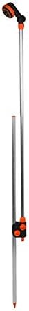 rg-vertrieb Gartendusche Gartenbrause mit Erdspiess Alu 150-210cm Pooldusche Campingdusche