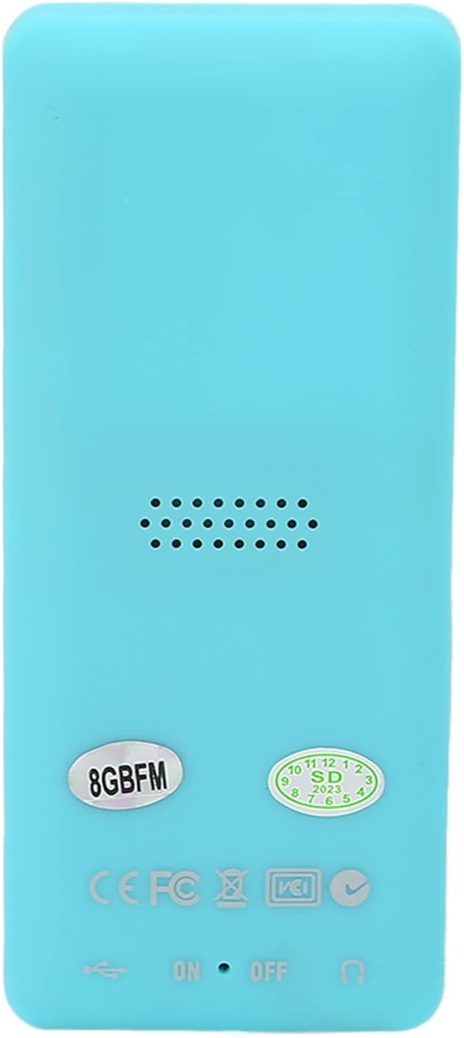 8 GB MP3 MP4 Player, Tragbarer Musik Player mit 1,8 Zoll TFT HD Bildschirm, Sportmusik Player mit Ko