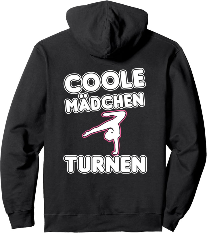 Coole Mädchen Turnen, Kunstturnen Gymnastik Akrobatik Turnen Pullover Hoodie