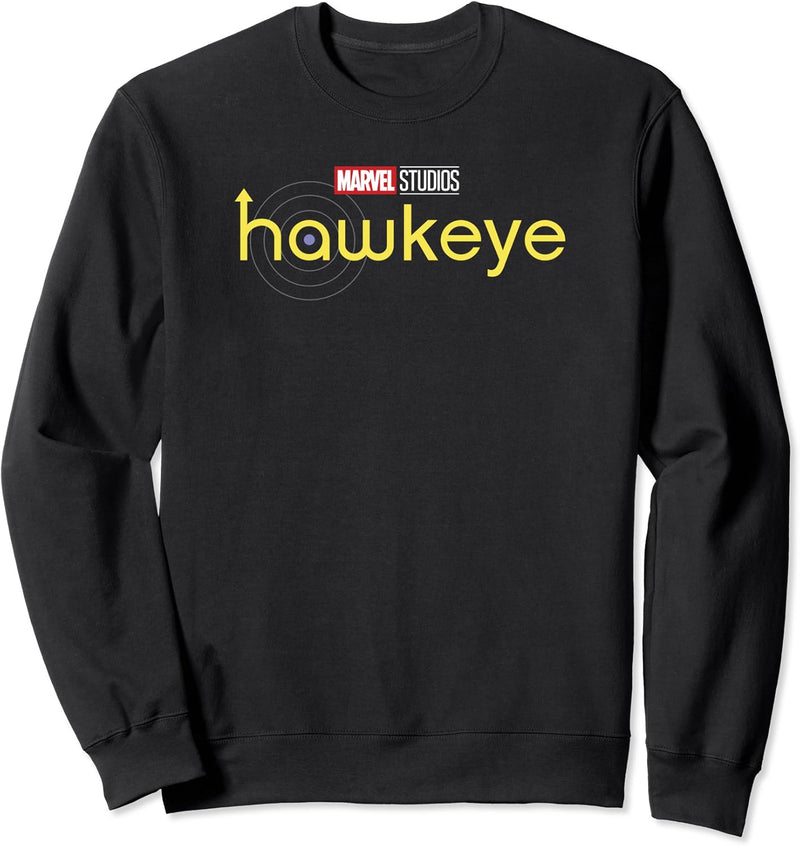 Marvel Hawkeye Yellow Title Logo Sweatshirt