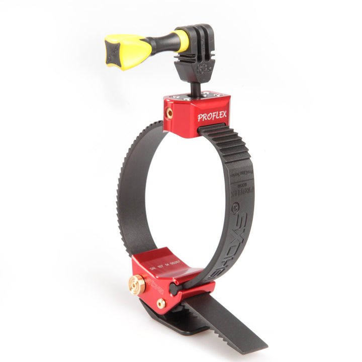 iSHOXS Gurt-Halter Proflex mit Schnellverschluss-Funktion, hochflexible Aluminium Halterung passend