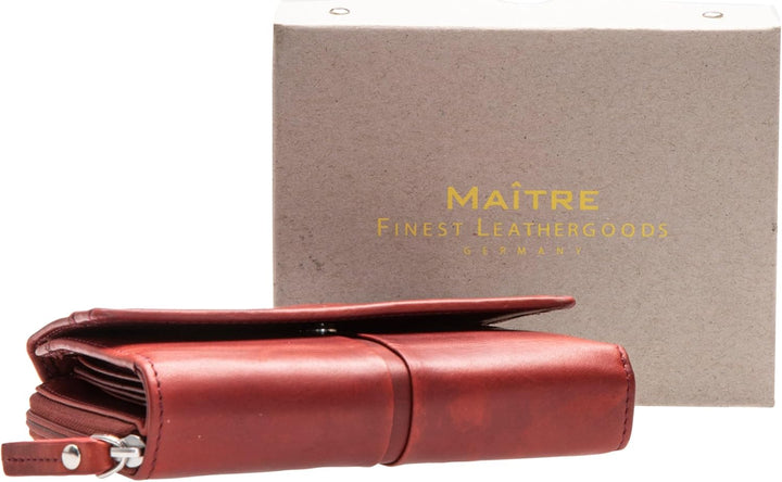 Maitre - Birkenfeld Diethilde Purse MH14FZ Rot Farbe:rot / Material:textile,leather, Farbe:rot / Mat