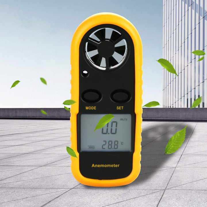Digitales Windgeschwindigkeitsmessgerät, Anemometer, Luftströmungsgeschwindigkeitsmessgerät, Windges