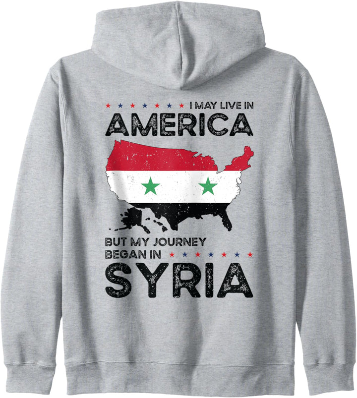 US-Flagge, Syrien, US-Flagge Kapuzenjacke