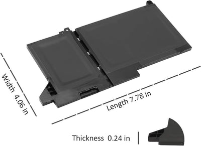 PGFX4 ONFOH 451-BBZL C27RW DJ1JO DJ1J0 Laptop Batterie Ersatz für Dell Latitude 12 7280 K8X0T KHY0C