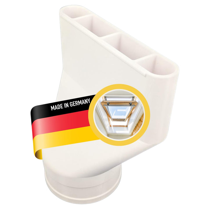 Schlauch Adapter für Dachfenster Kippfenster für 100mm Abluft Schlauch für Klimaanlage Growzelt Troc