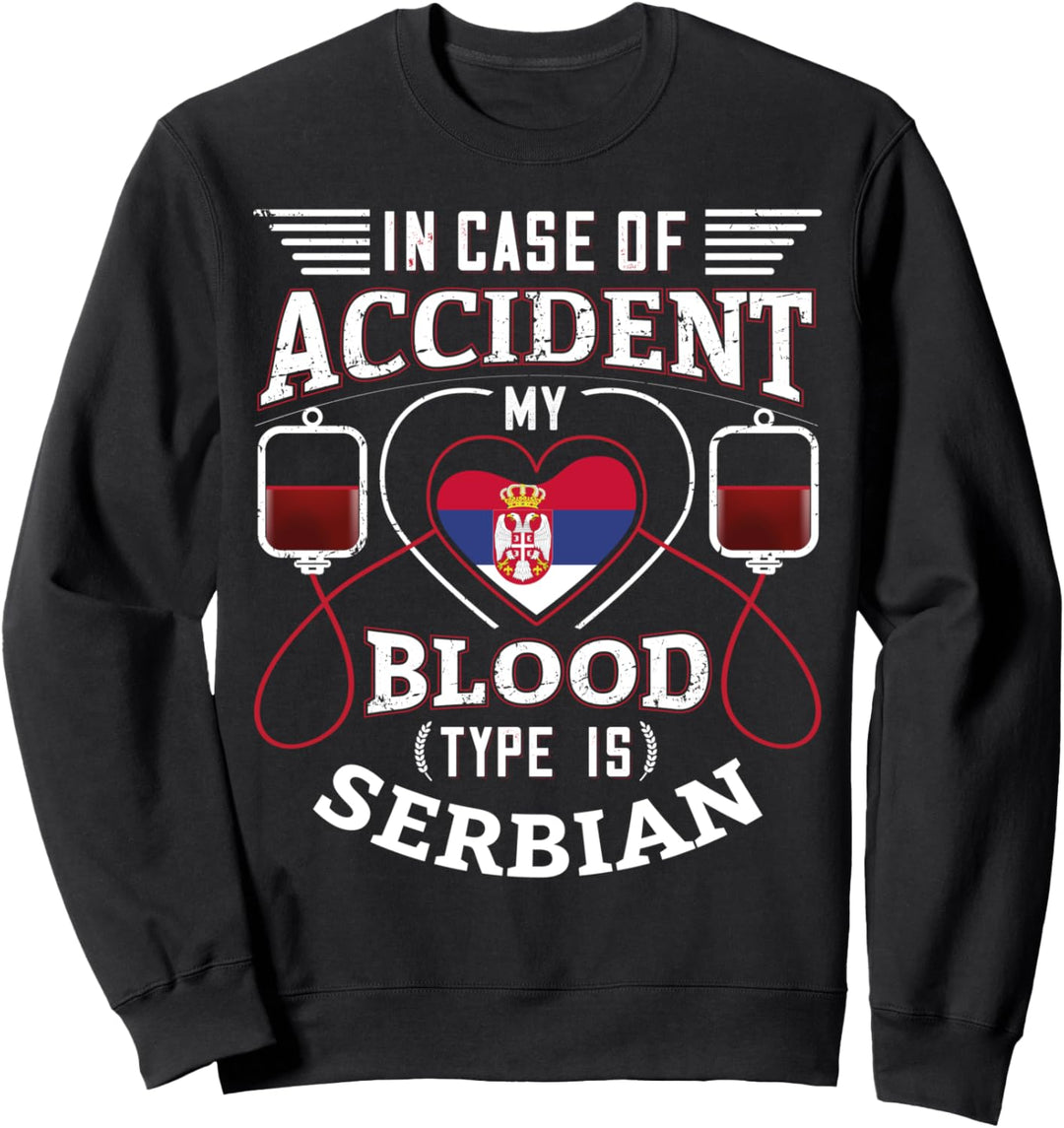 Serbien Design Serbisch Männer & Frauen Sweatshirt
