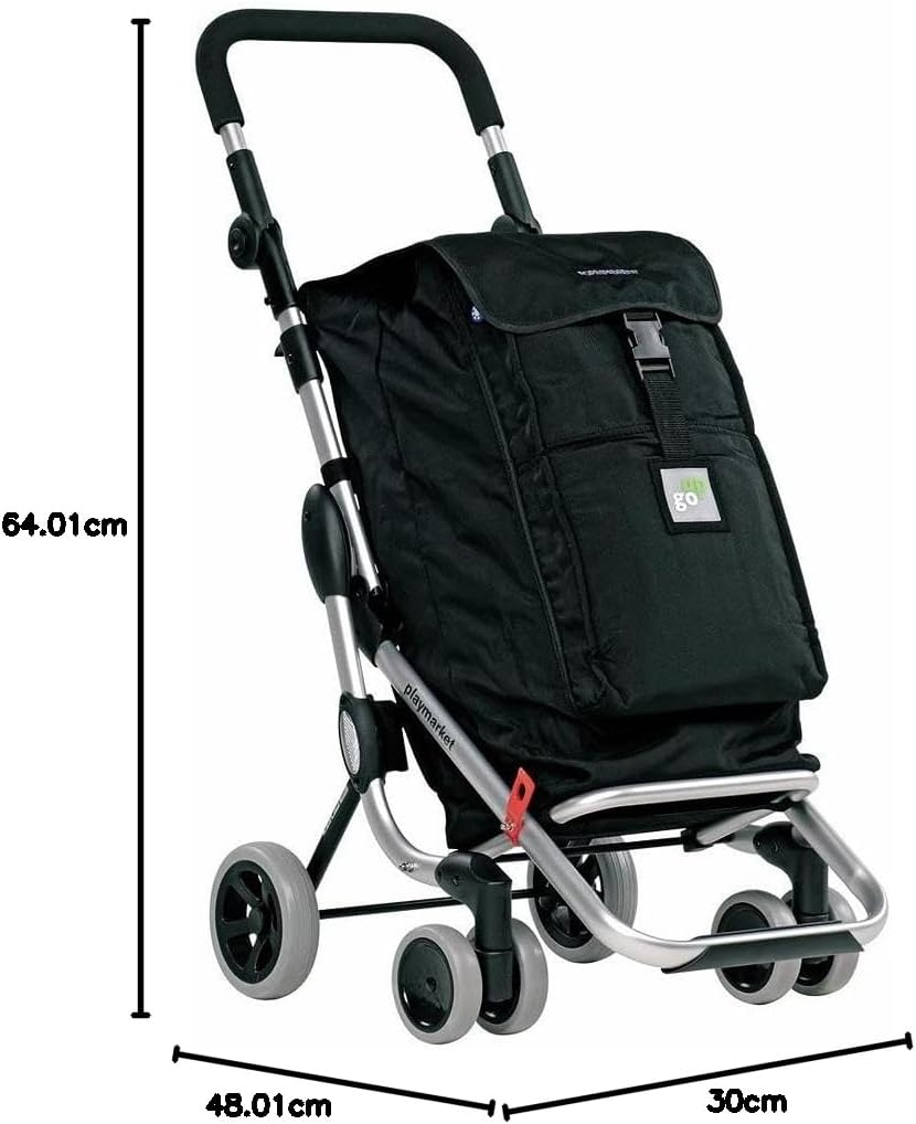 Foppapedretti 9702000100 Go Up Carrello Spesa Black 211 Schwarz