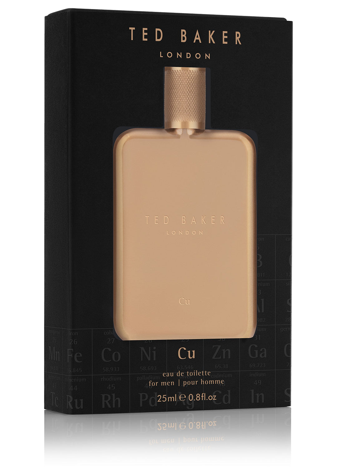 Ted Baker Tonics – Cu (Copper) – Herren 25 ml Reise-Tonics Geschenk – Eau de Toilette 25ml, 25ml