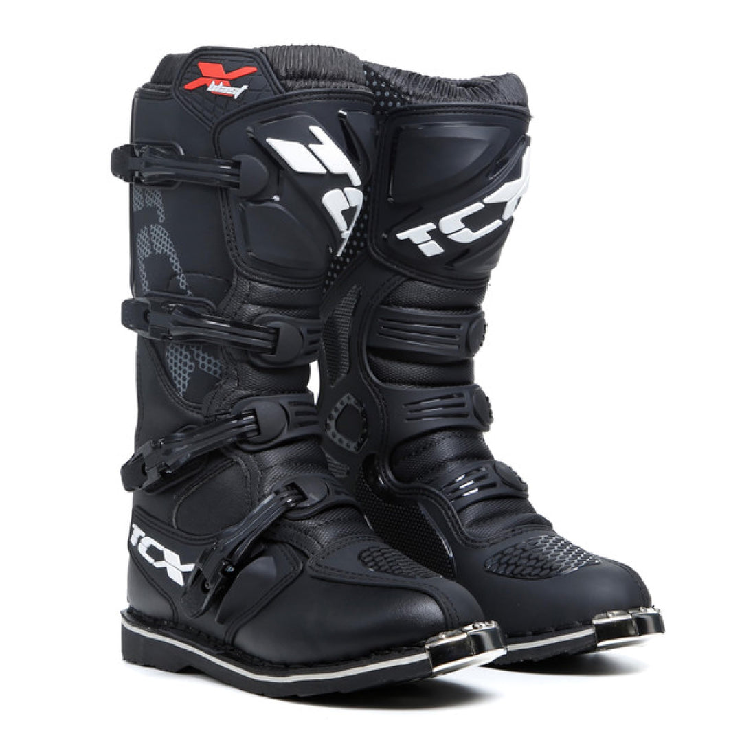 TCX Herren X-Blast Motorradstiefel 40 EU Schwarz, 40 EU Schwarz