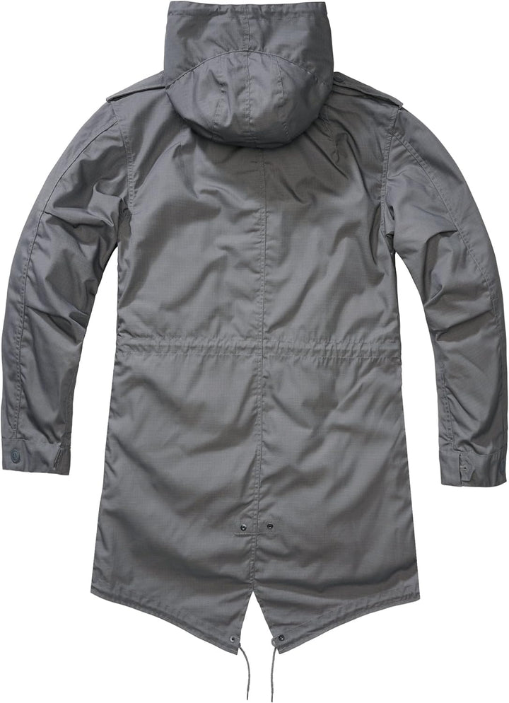 Brandit M51 US Parka, 3XL Deluxe Ripstop Charcoal