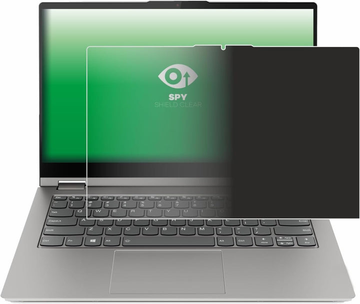 upscreen Anti-Spy Blickschutzfolie für Lenovo ThinkBook 14s Yoga G3 Made in Germany, Privacy Screen-