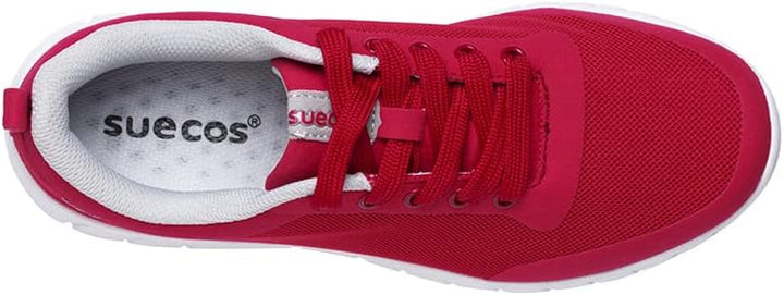 Suecos Unisex Seele Sneaker 38 EU Weit Rot, 38 EU Weit Rot