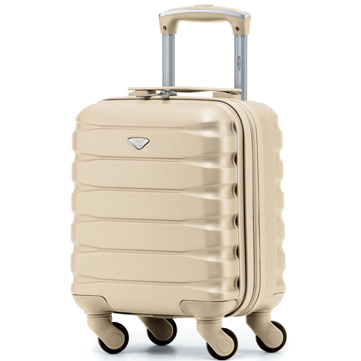 Flight Knight Leichte 4-Rad-abs-hartschalenkoffer Handgepack, Zugelassen Fur Uber 100 Fluggesellscha
