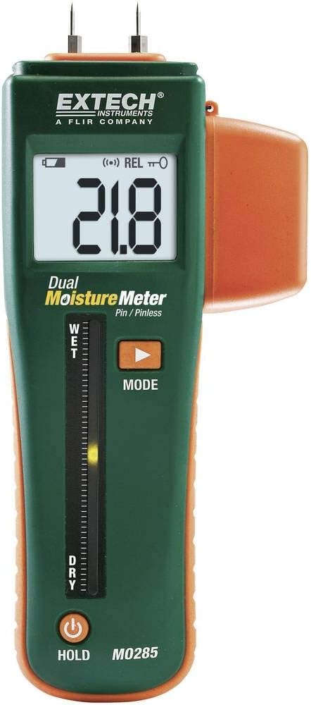 Extech MO260 Materialfeuchtemessgerät Messbereich Baufeuchtigkeit (Bereich) 0 bis 99.9% vol Messber