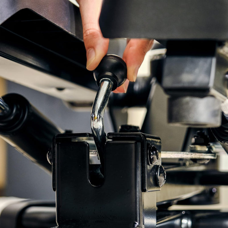 SportPlus 2-in-1 Mini-Stepper mit patentierter Umschalttechnik, Swing-Stepper und Auf-und-Ab-Stepper