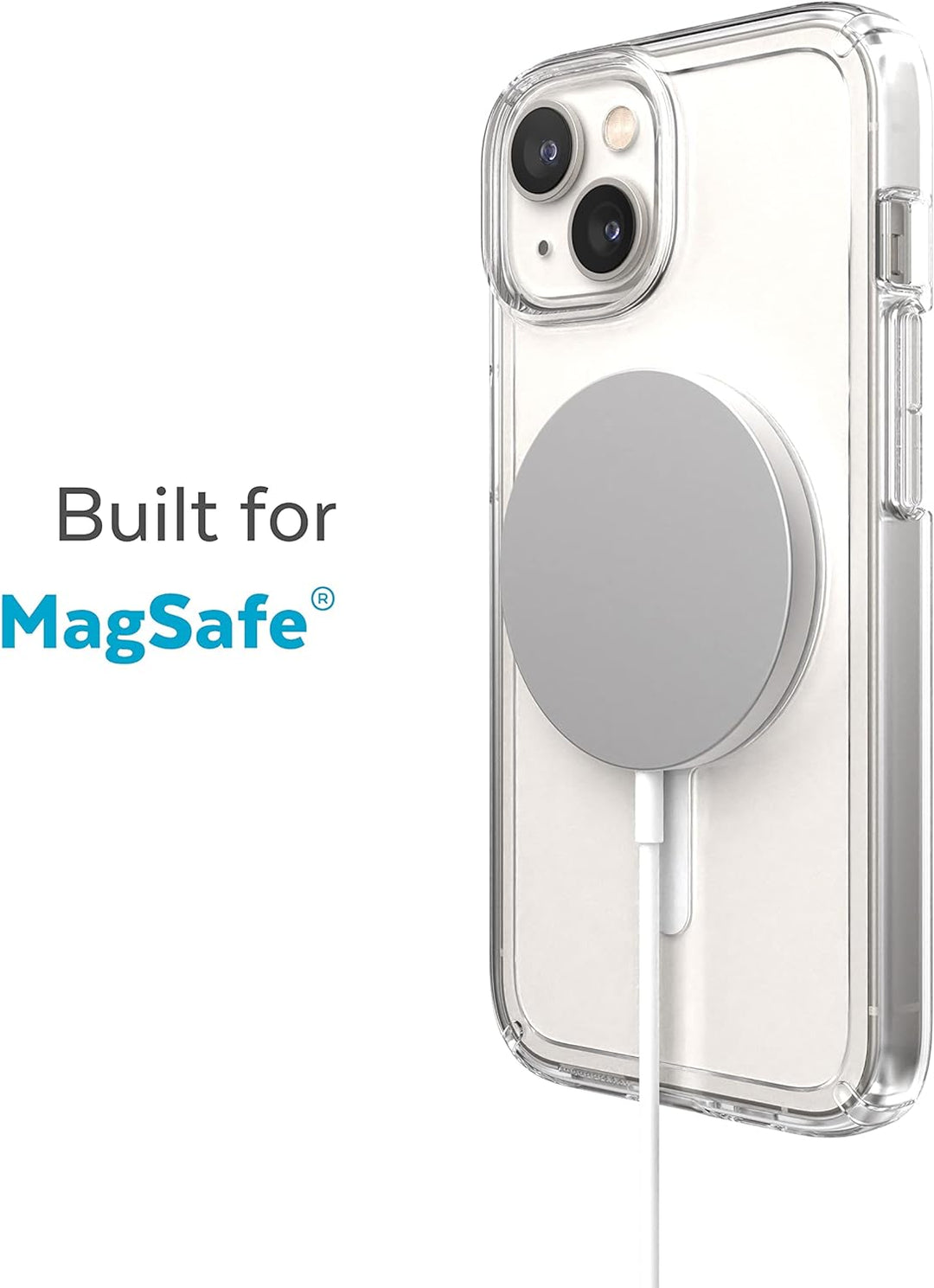 Speck Produkte Gemshell Hülle passend für iPhone 14 Plus, 6,7 Zoll Modell, kompatibel mit MagSafe, k