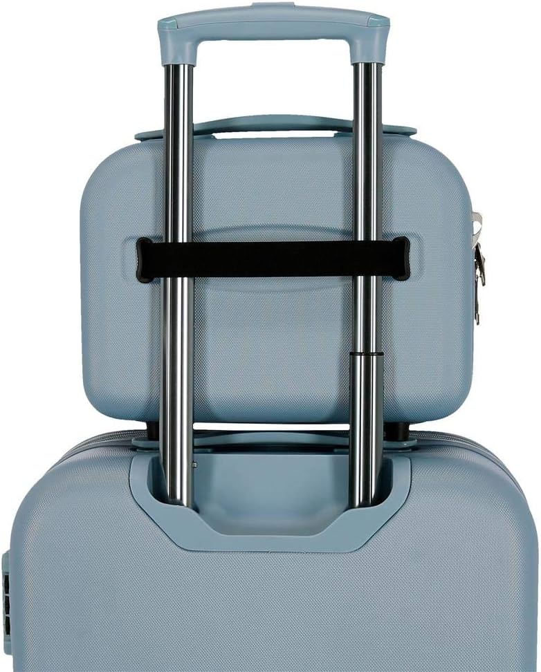 Movom Riga Anpassungsfähiger Schönheitsfall Blau 29x21x15 cms ABS Hellblau, Hellblau