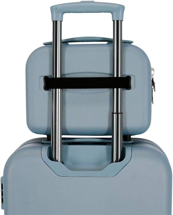 Movom Riga Anpassungsfähiger Schönheitsfall Blau 29x21x15 cms ABS Hellblau, Hellblau