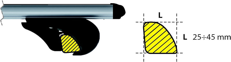 Lampa N20012 Reling-Kit für Alumia-Stangen