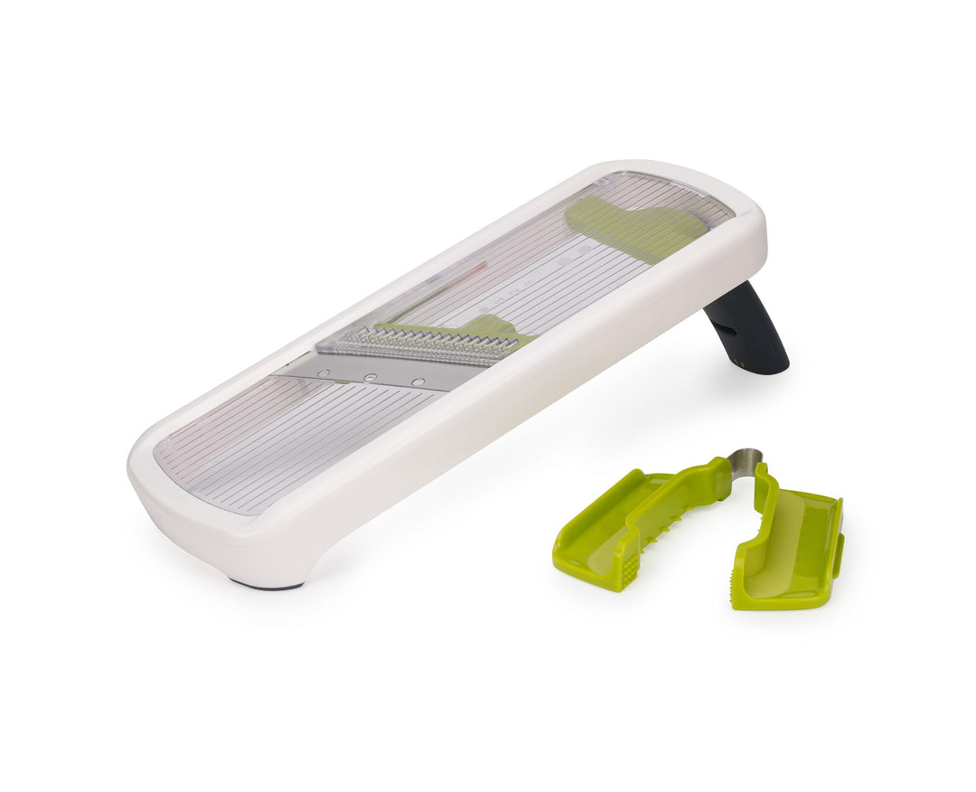 Joseph Joseph Multi-Grip Küchen Mandoline, Verstellbar Frucht Gemüseschneider und zwiebelschneider,