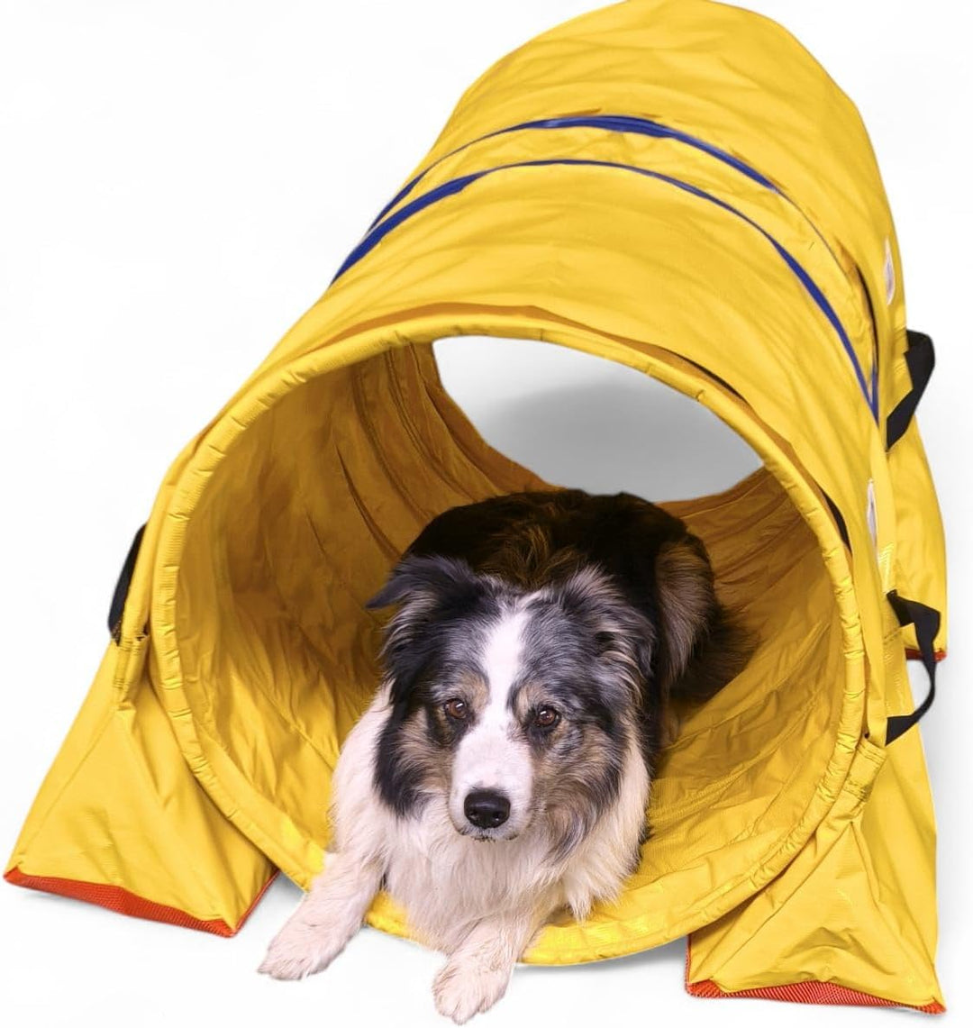 Callieway Hoopers Agility Tunnel Set “Profi”– Orig Tunnelset für JAD (2 STK.) für Hoopers & JAD Hund