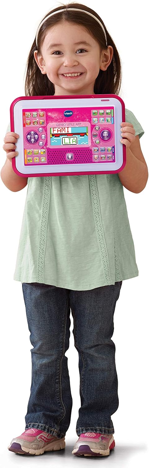 VTech 2-in-1-Laptop und Tablet, Genio Little App, Lerncomputer für Kinder ab 4 Jahren, 80 Aktivitäte