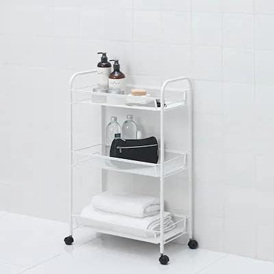 IKEA HORNAVAN Trolley weiss 26x48x77cm