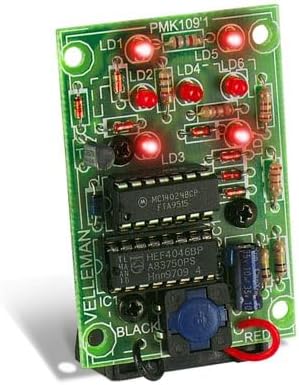 Whadda Lötbausatz, elektronischer Würfel, Ausroll-Effekt