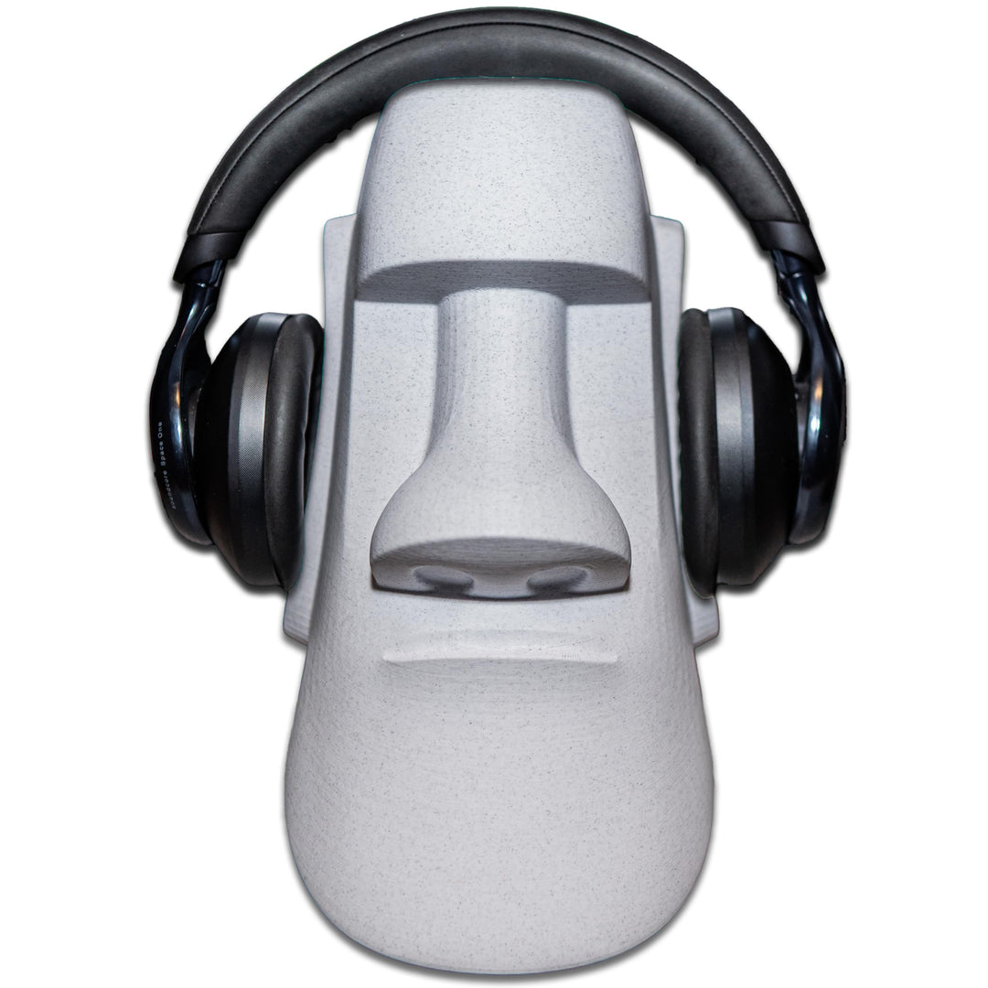 Moai Kopfhörerhalter – Kopfhörer Ständer & Headset Halter für Gaming, Schreibtisch & Büro, stylische