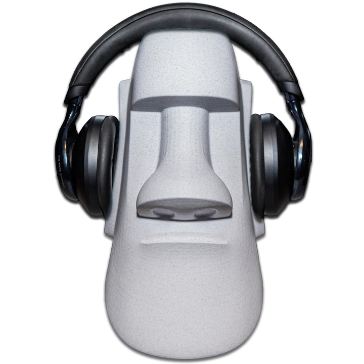 Moai Kopfhörerhalter – Kopfhörer Ständer & Headset Halter für Gaming, Schreibtisch & Büro, stylische