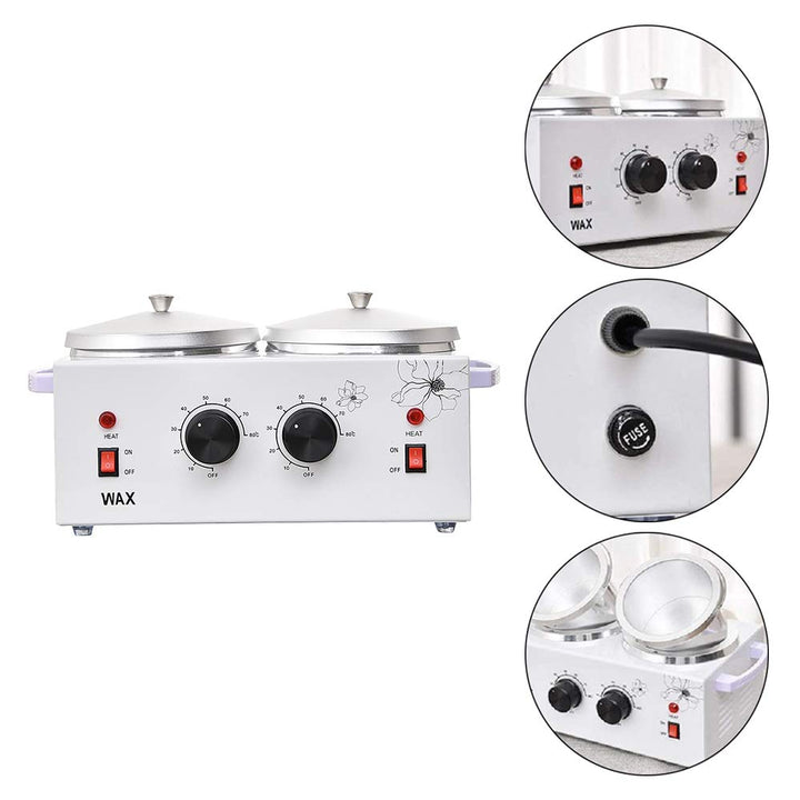 Wachs Haarentfernung Wachswärmer Doppelte PTC-Heizung Mit