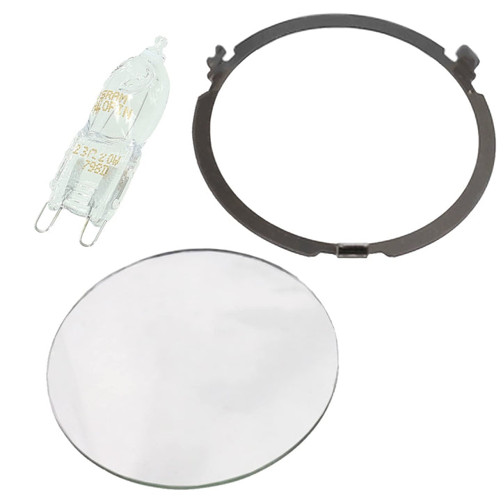 SPARES2GO Lampenabdeckung Ring Reparaturset kompatibel mit Neff-Dunstabzugshaube