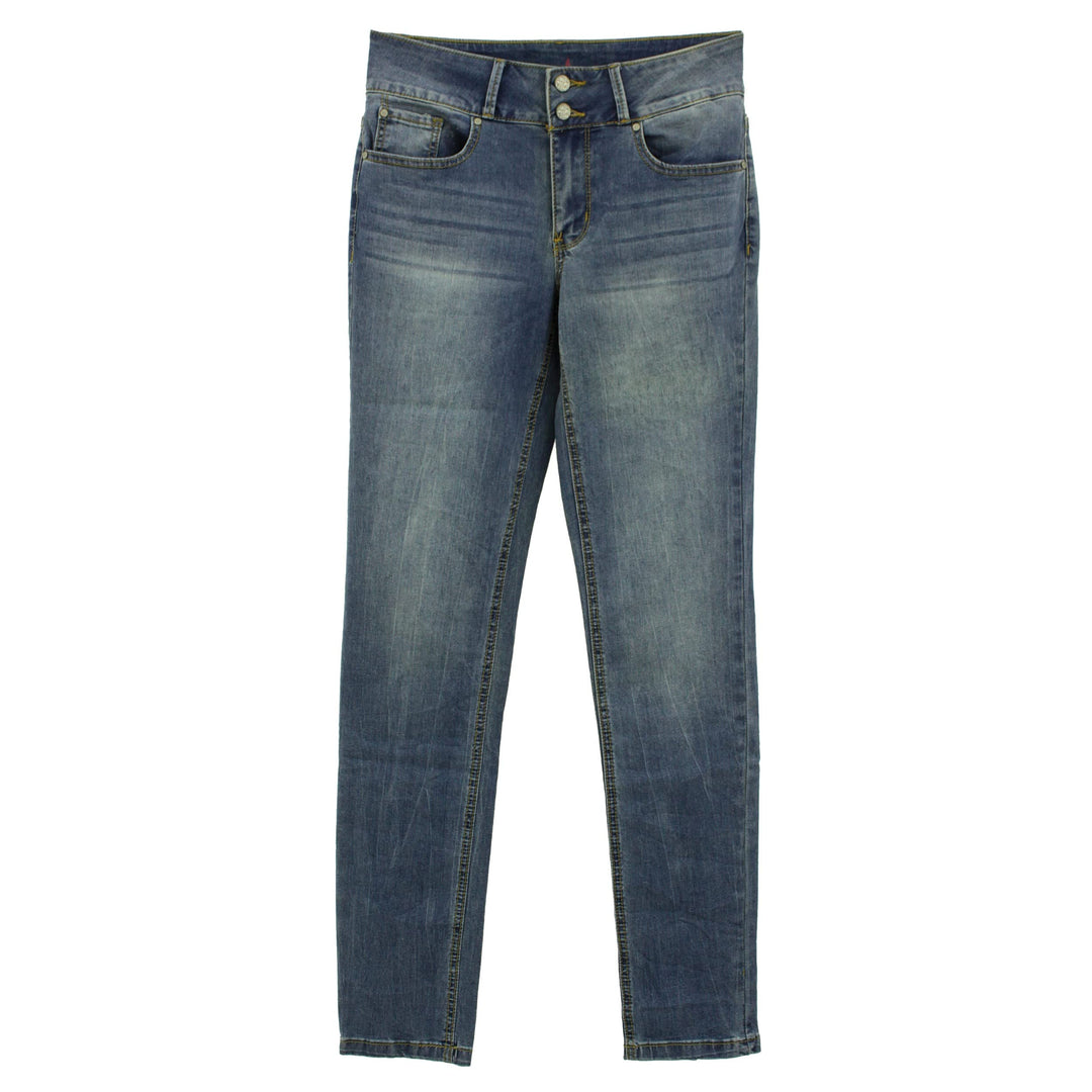 Buena Vista Damen Jeans Tummless Stretch Denim, Blau