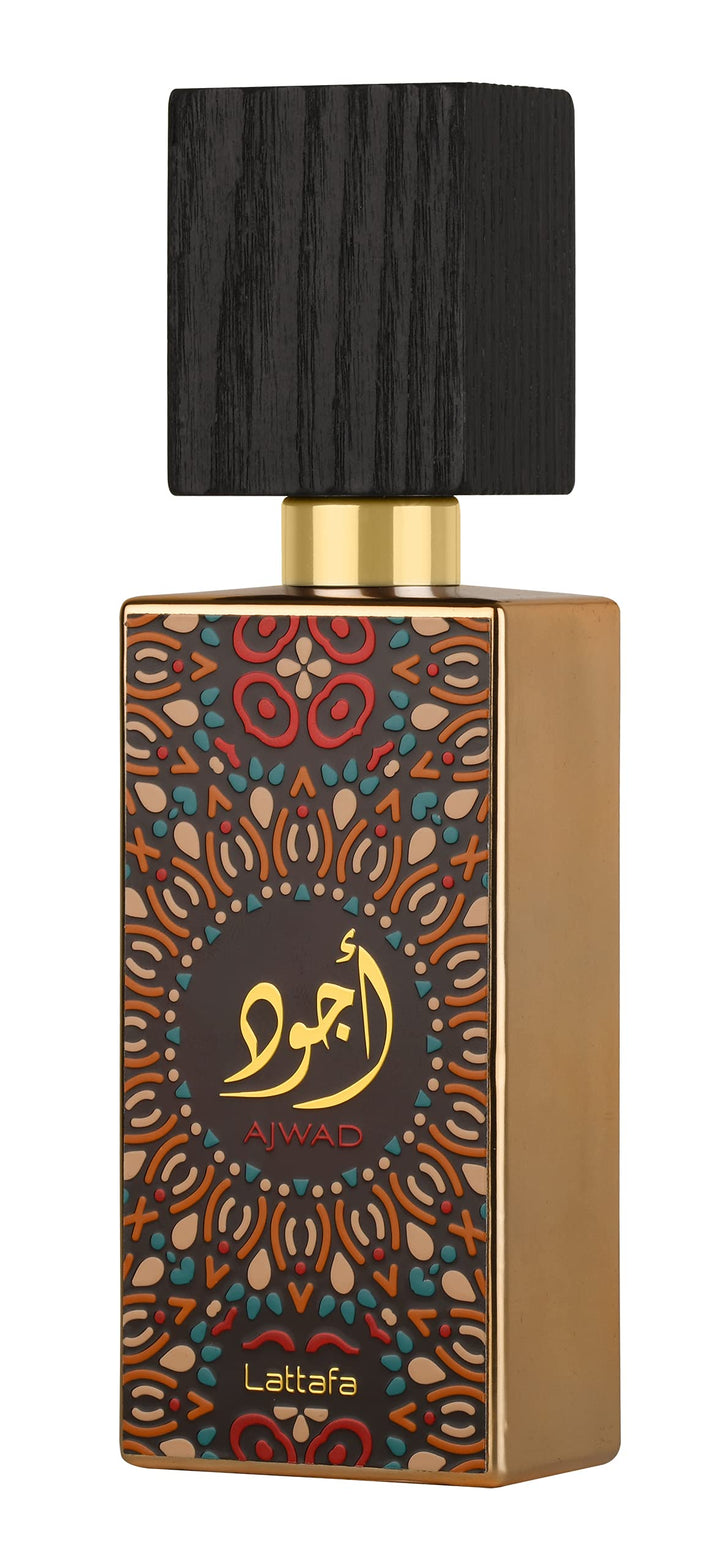 AJWAD Lattafa - EAU DE PARFUM, Natural spray-Vaporisateur, 60ML 60 ml (1er Pack), 60 ml (1er Pack)