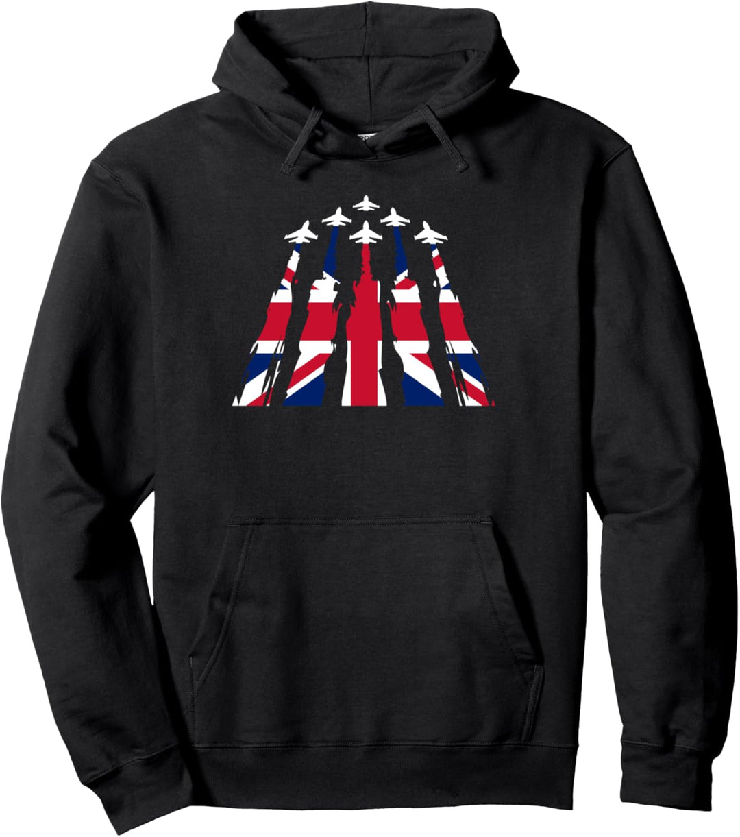 Great Britain Planes Great Britain Pullover Hoodie