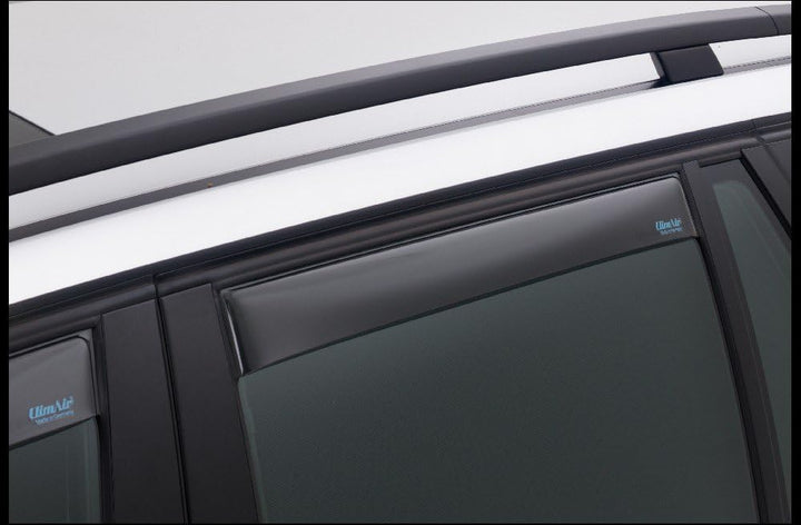 ClimAir Car Comfort Windabweiser Master Schwarz (Hinten) kompatibel mit Suzuki Swift 5 türer 2017-