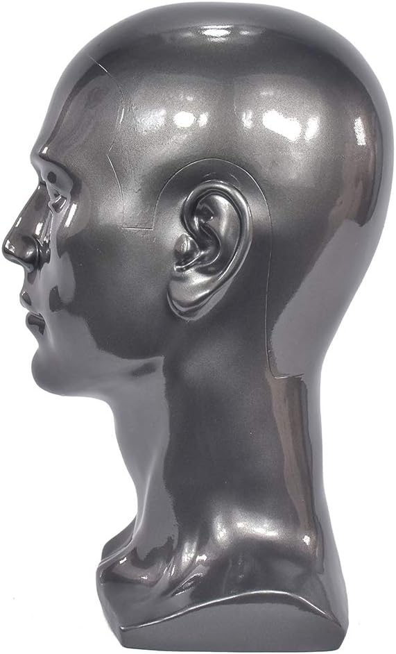 Professioneller Mannequin-Kopf für Display-Kopfhörer, Kopfhörer, Spielkonsole, Hüte, Perücken, Schmu