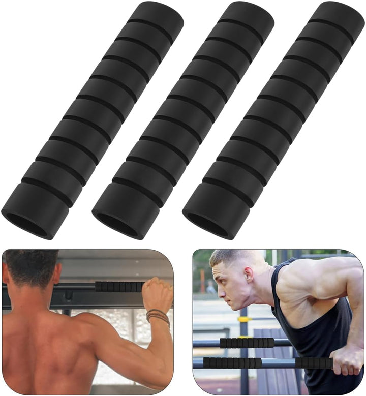 3pcs Klimmzugstange Griffpolster Kraftsport Pull up Bar Griffpolster Rutschfeste Schaumstoffhülle Fü