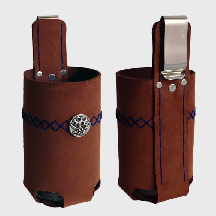 Bierholster Enzian 0,5l - Das Original aus echtem Leder - Bier Holster